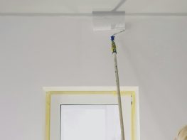 Czarna farba matowa do ścian